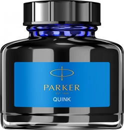 Флакон с неводостойкими синими чернилами (Washable Blue) Parker, Bottle Quink Z13